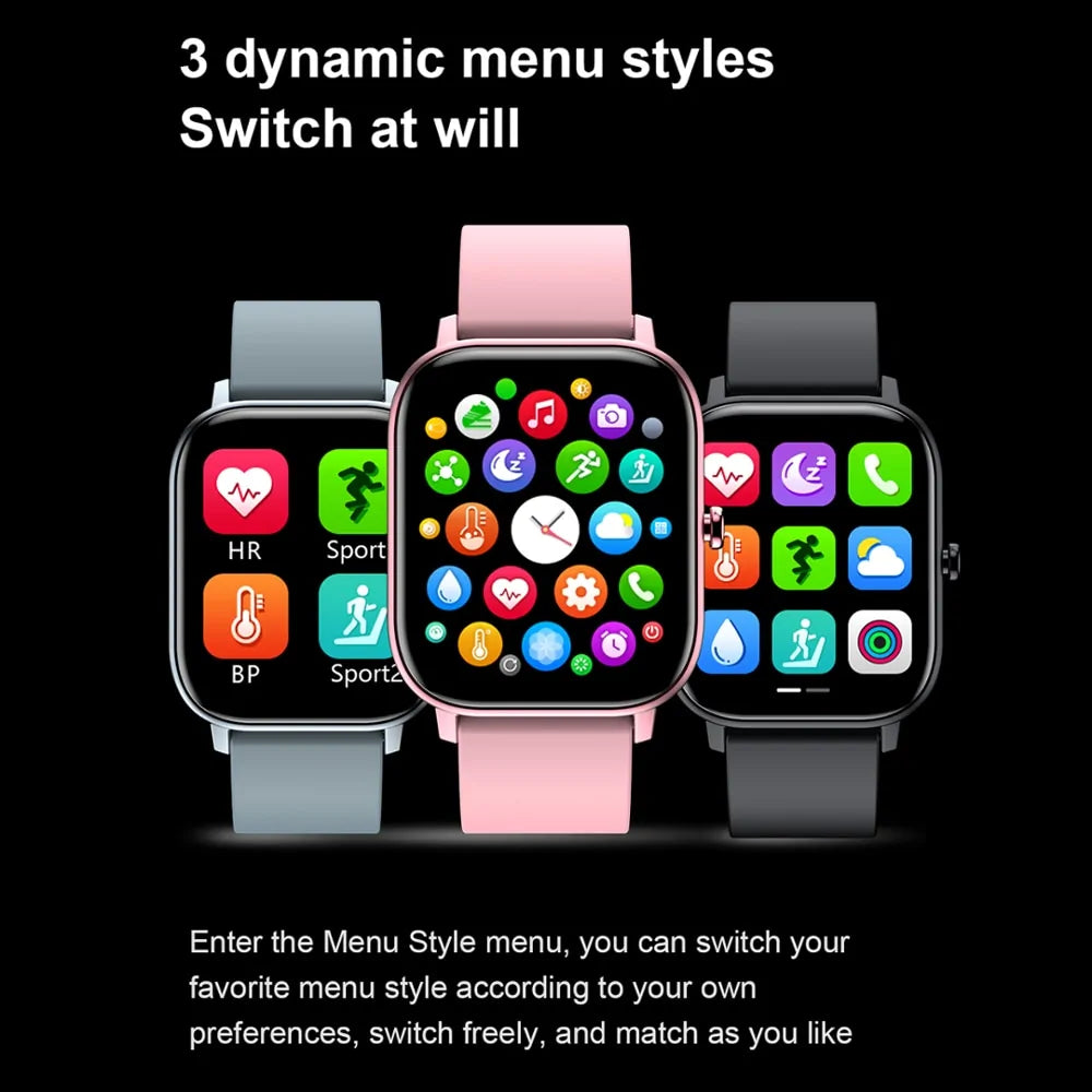 1.6 Full Touch Screen Smart Watch with Bluetooth Call