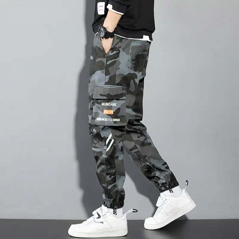 Black Cargo Pants Men